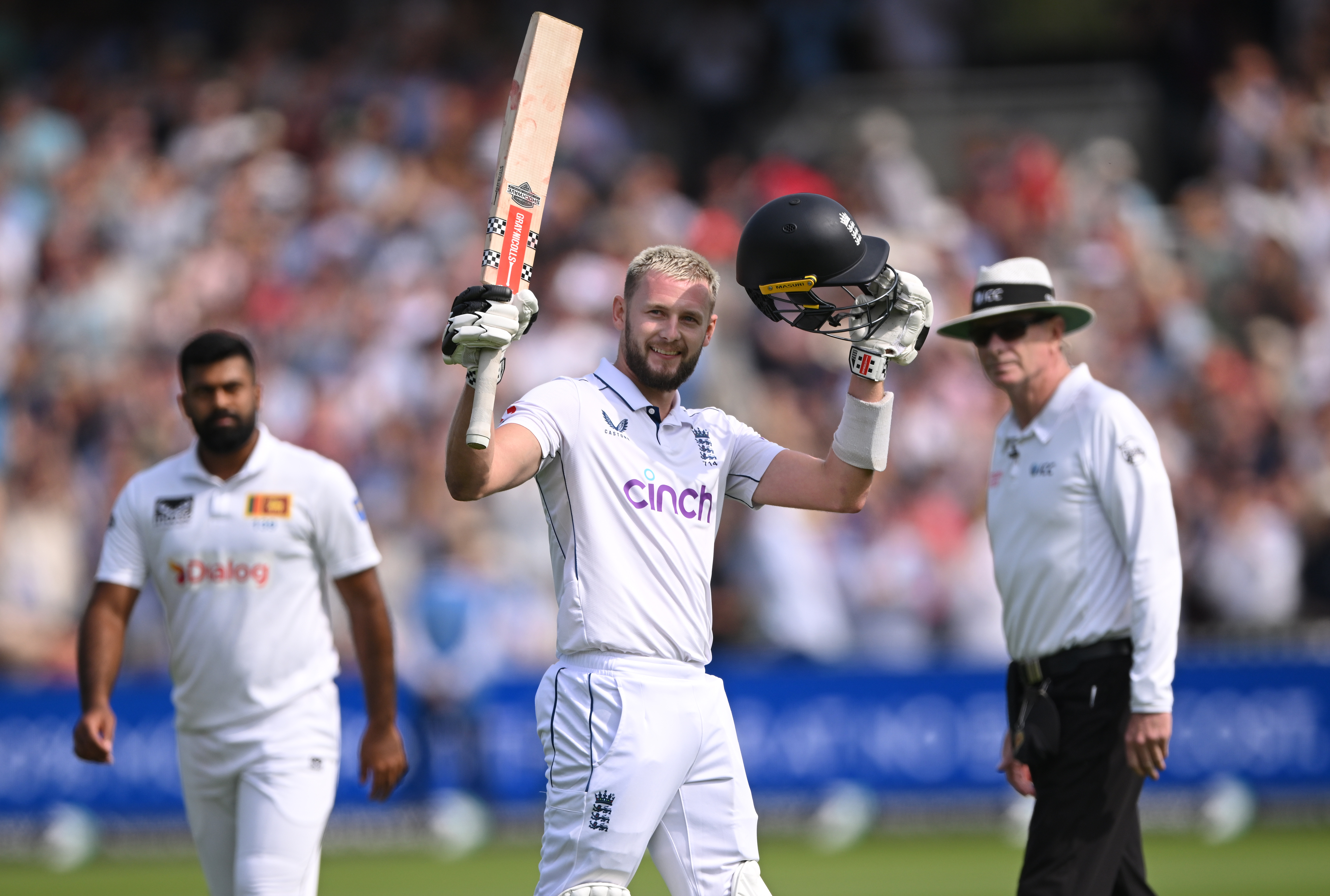Team Atkinson Atkinson brings up incredible century!