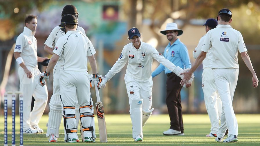 History maker. In 2015 Taylor became the first woman to play men's grade cricket in Australia.