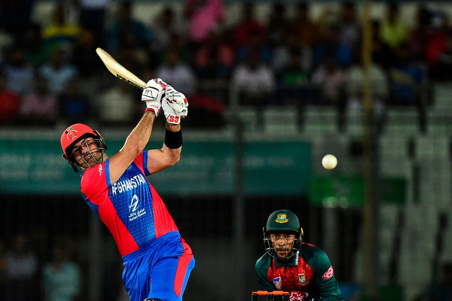 Mohammad Nabi. A awesome competitor with bat and ball.