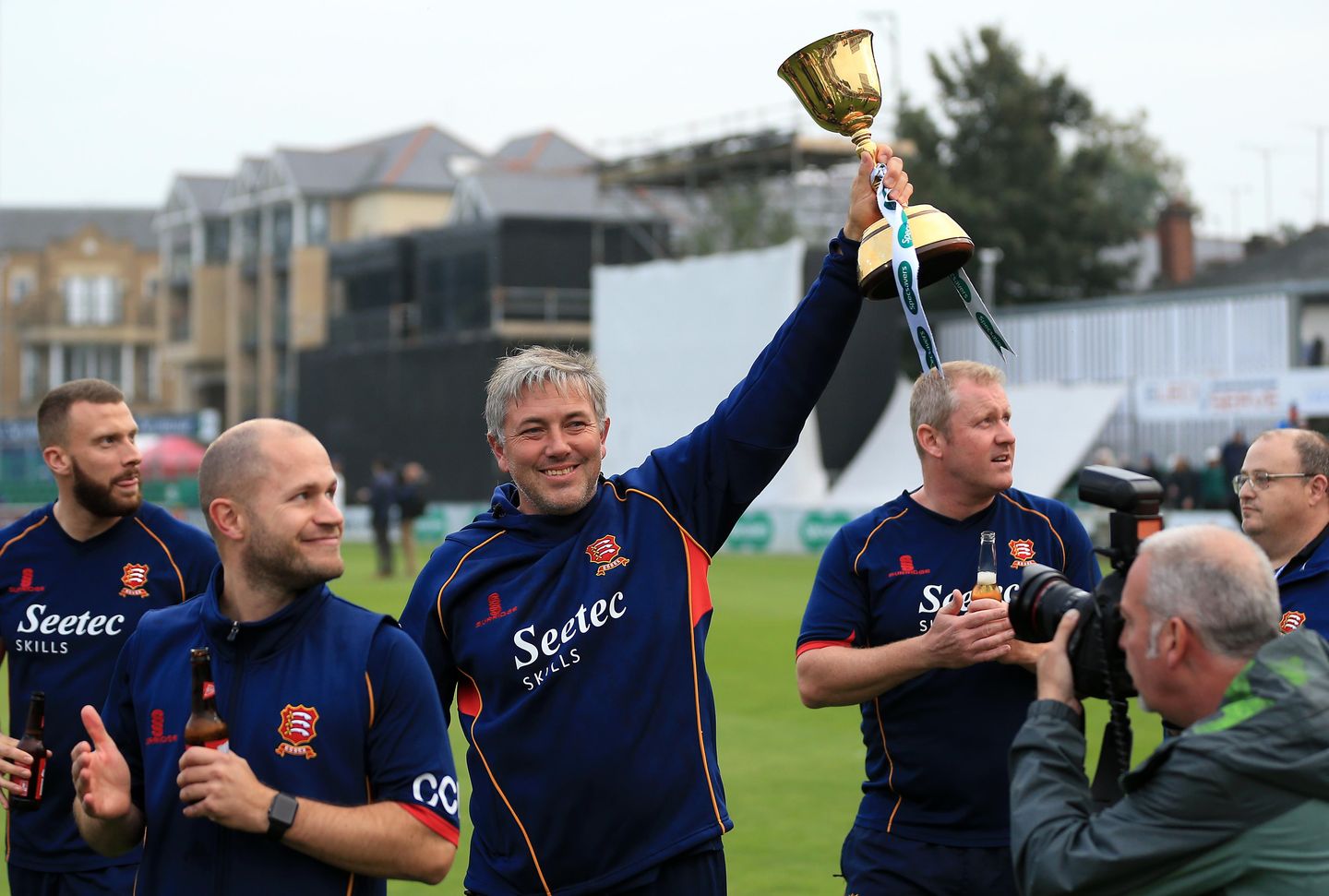 Chris Silverwood lead Essex to promotion in 2016 and then to the Specsavers County Championship title in 2017