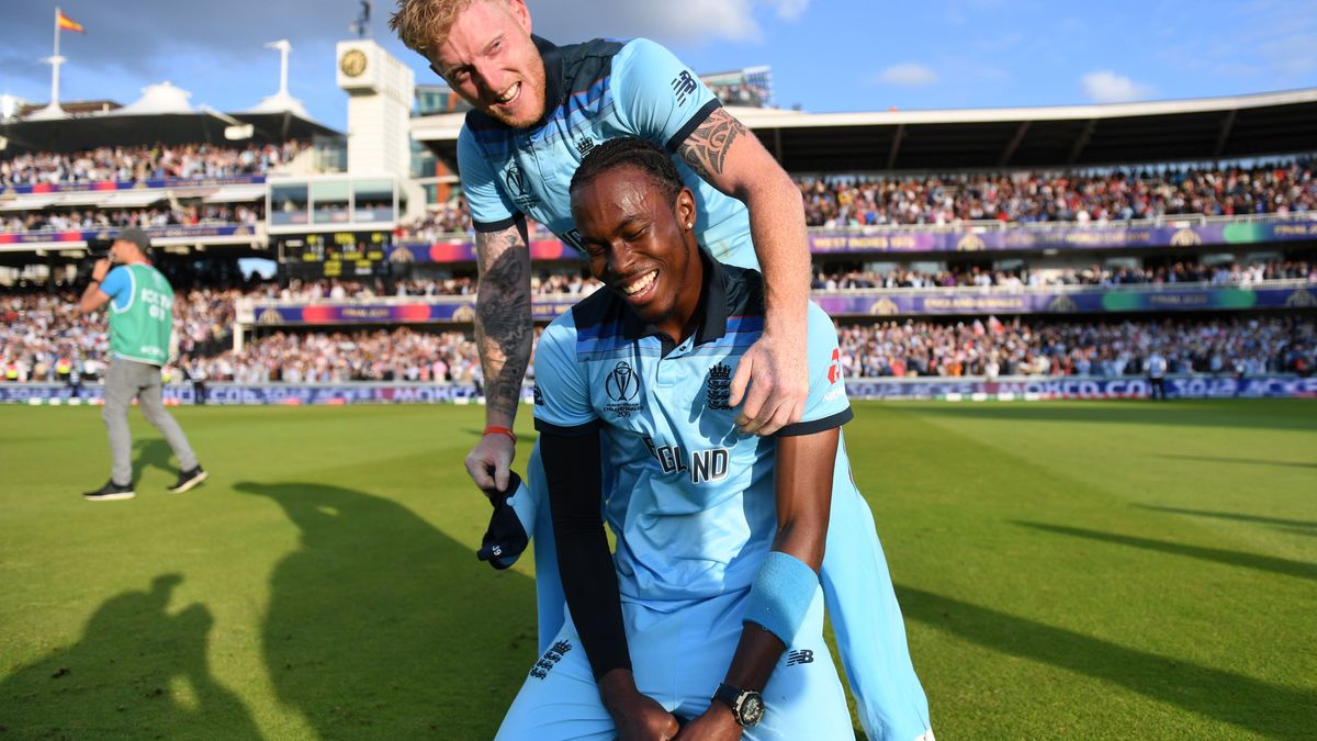England's World Cup heroes Ben Stokes and Jofra Archer. They'll be special guests on Sky Sports' coverage of the Draft.