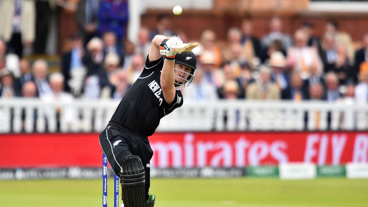 New Zealand's Jimmy Neesham in the World Cup has put himself in for The Hundred Draft