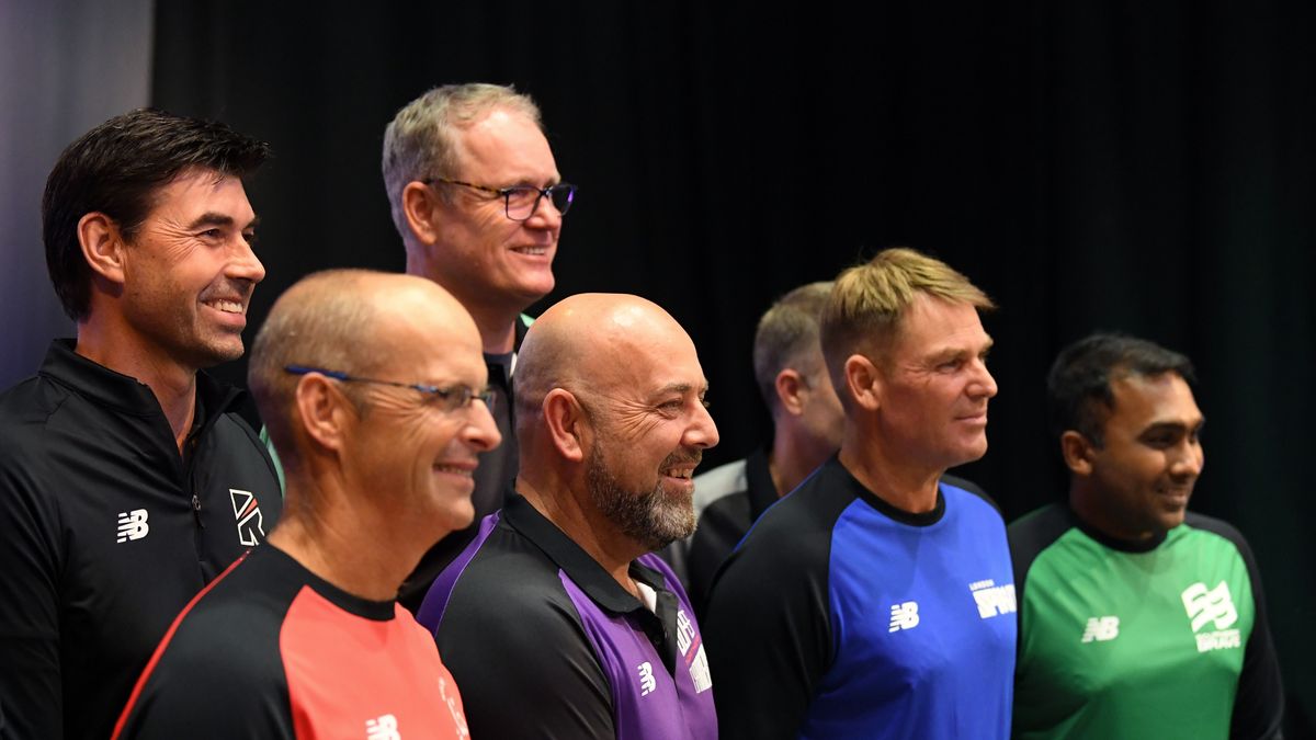 The men's head coaches for The Hundred