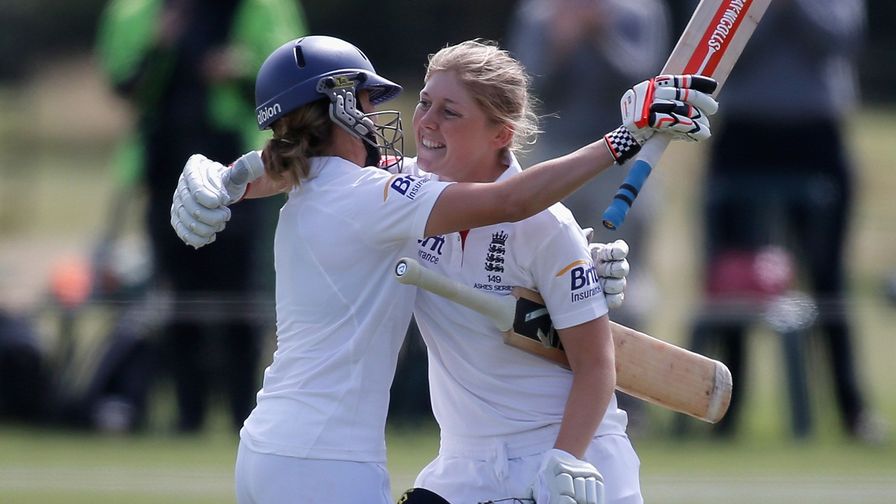 Heather Knight scores a determined 157 to help save the Ashes Test against Australia at Wormsley.