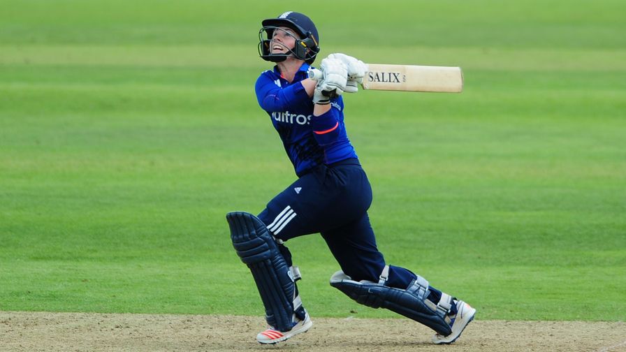 Brilliant Beaumont. Tammy hits the second highest score ever by an English woman against Pakistan at Taunton.