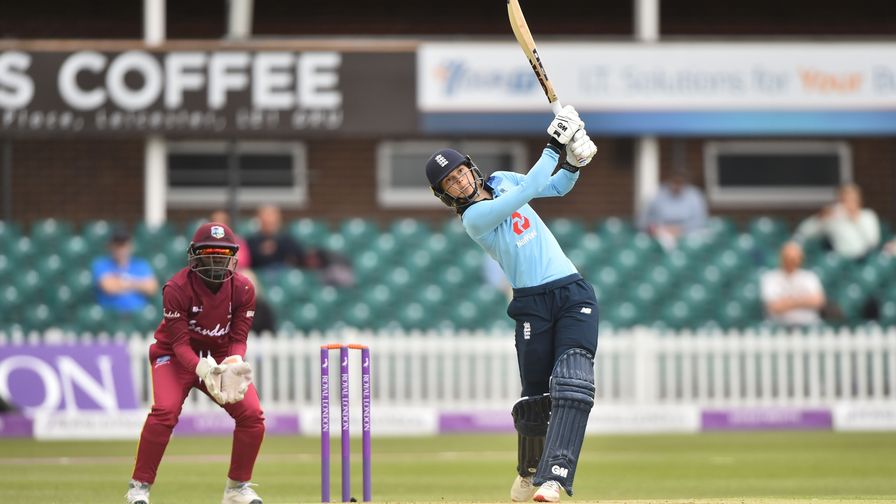 Leading from the front. Amy Jones hits five ODI half-centuries in six ODI innings at the top of the England order.