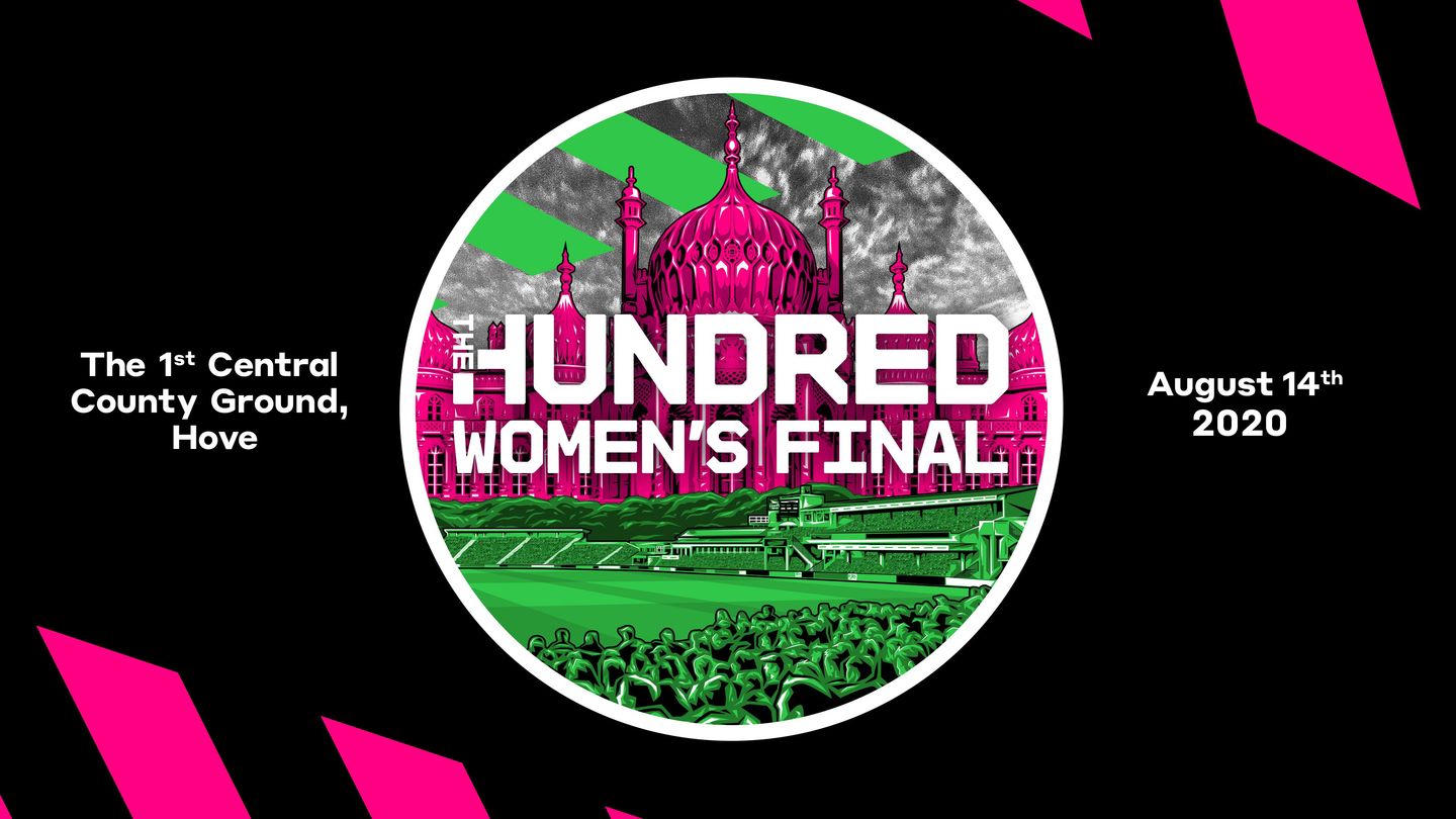The women's finals of The Hundred will take place at The 1st Central County Ground, Hove