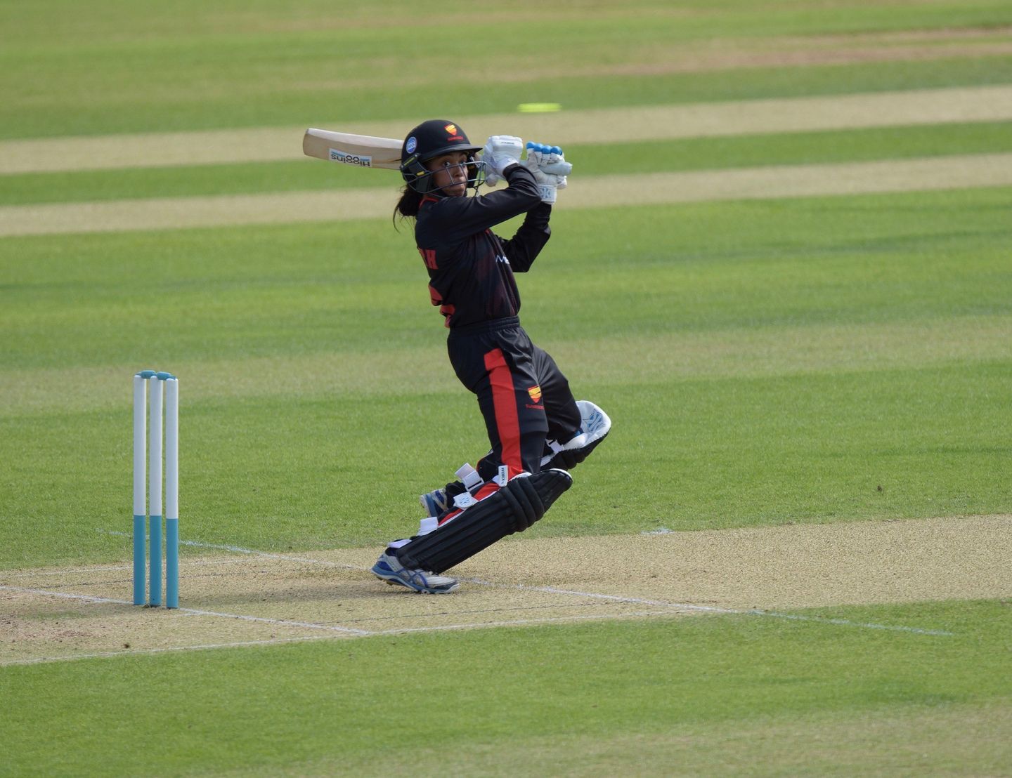 Cordelia Griffith in action for Sunrisers