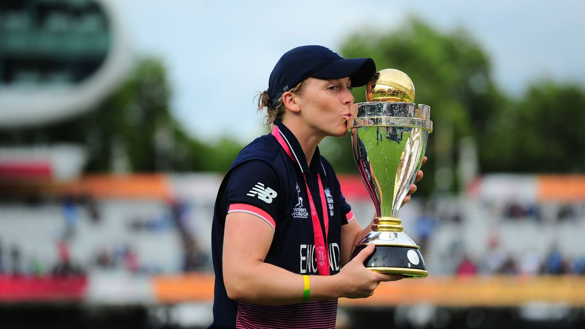 Knight led England to the 2017 Women's Cricket World Cup title