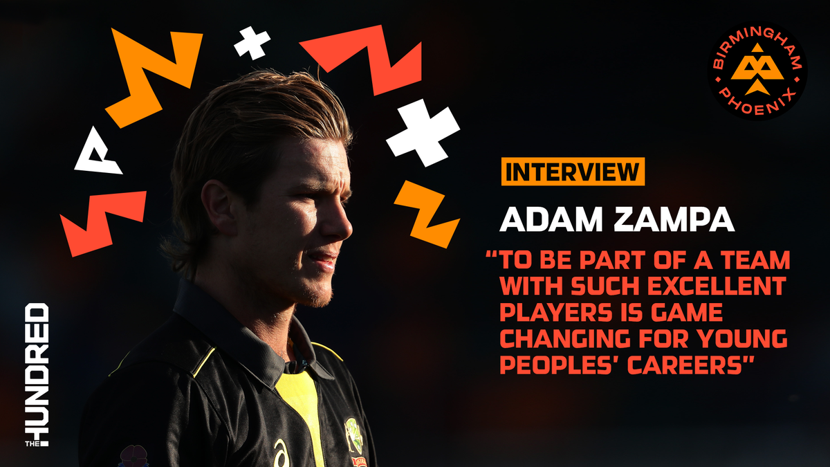 Adam Zampa is a magician with the ball.