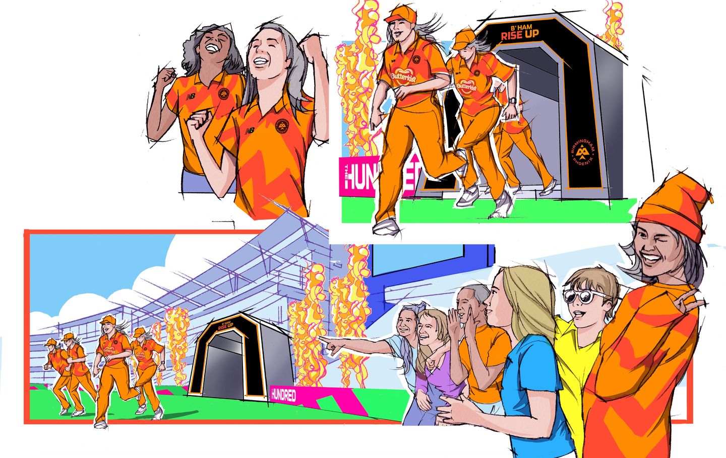 Feel the excitement of watching your new local sports teams
