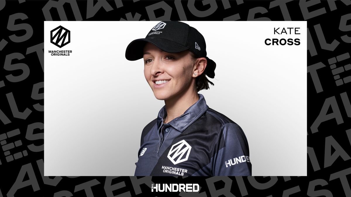 Kate Cross, ready for action.