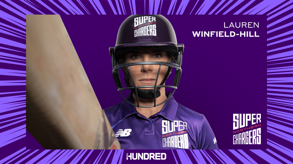 Lauren Winfield-Hill is all set.