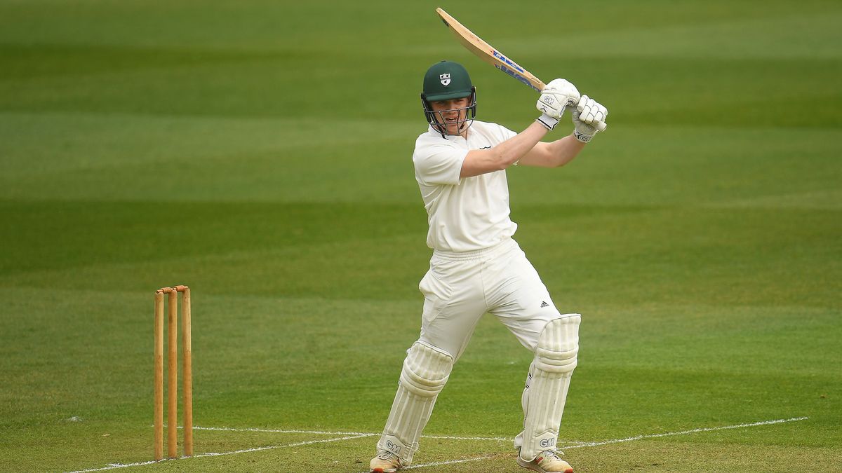 Jack Haynes batting for Worcestershire