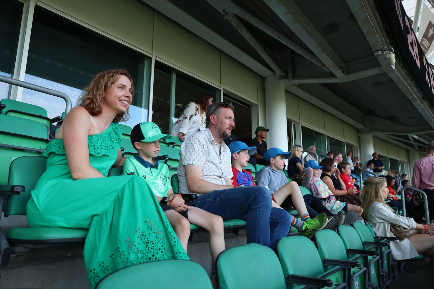 Comedian Alex Horne and his family love The Kia Oval!