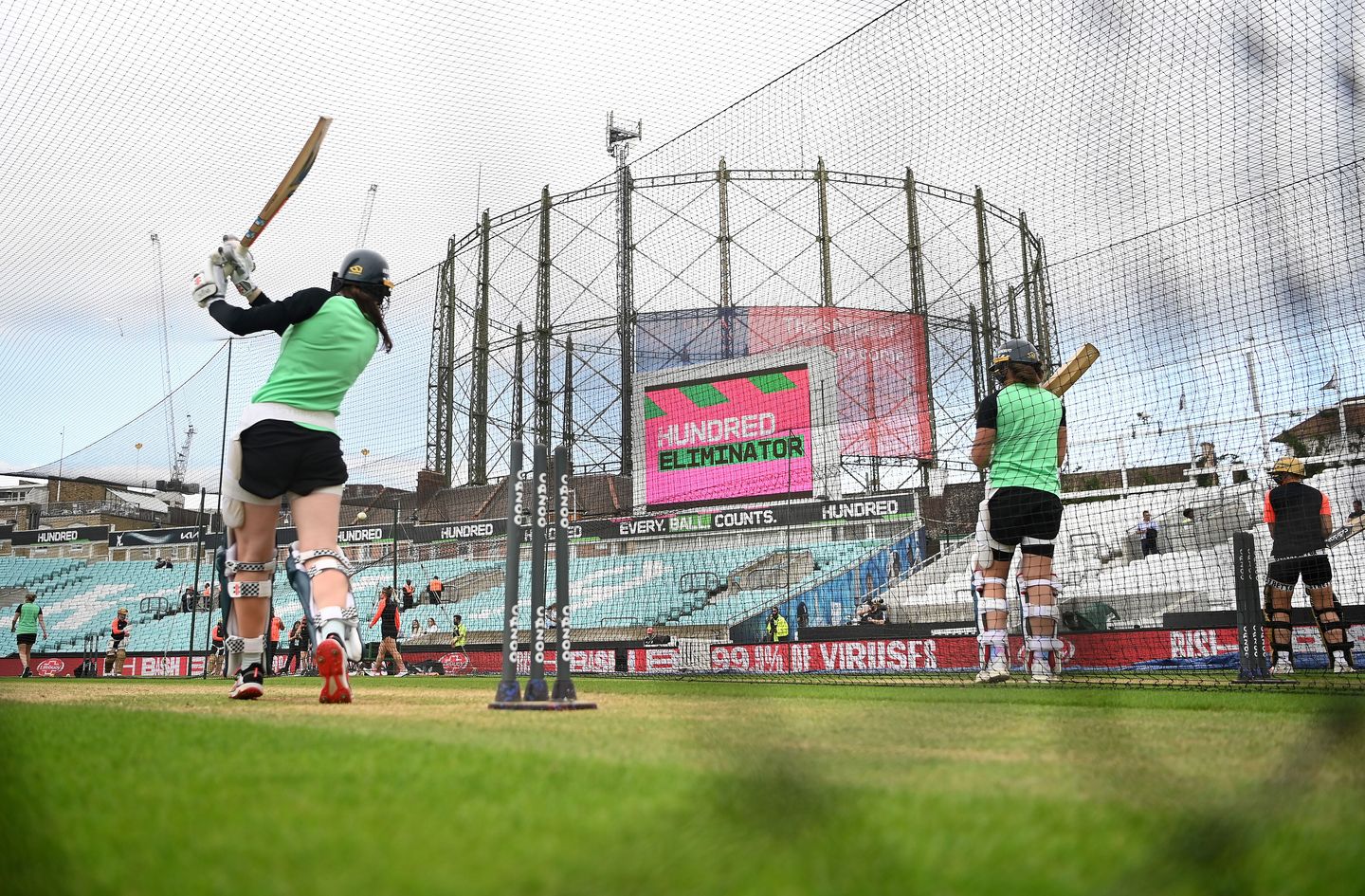 The Kia Oval was ready