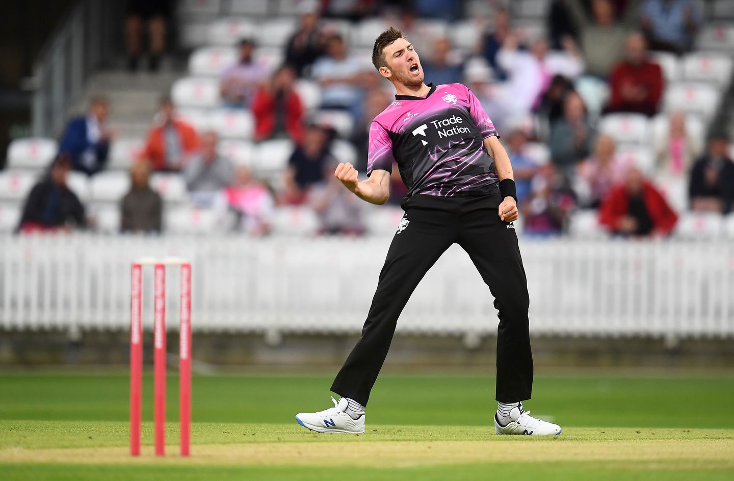 Craig Overton leads a formidable Somerset pace attack