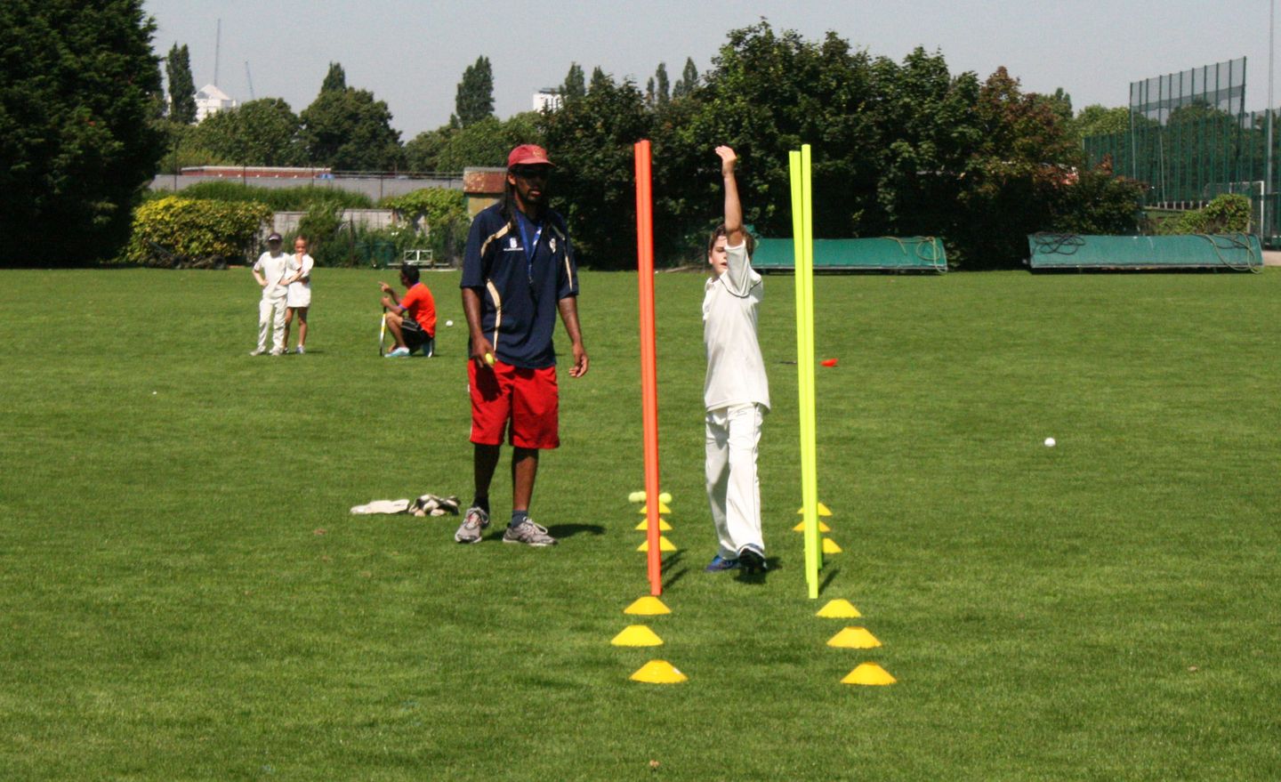 Kiyo Jason Coaching at Spencer CC