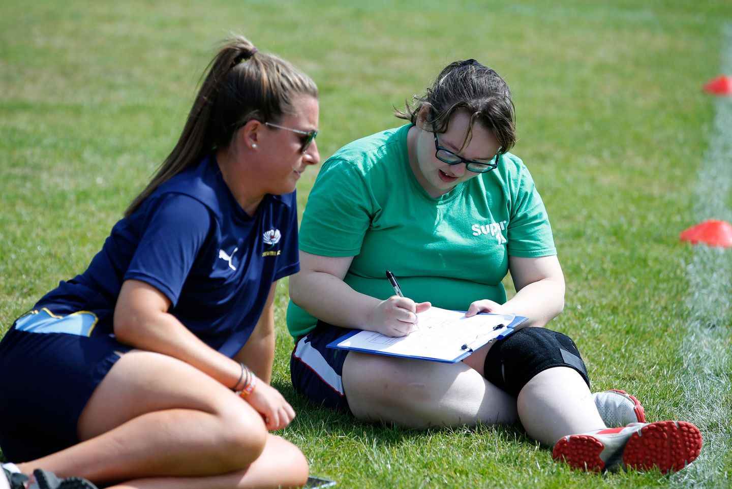 Sarah Jenkins has recently passed her ECB Support Coach course