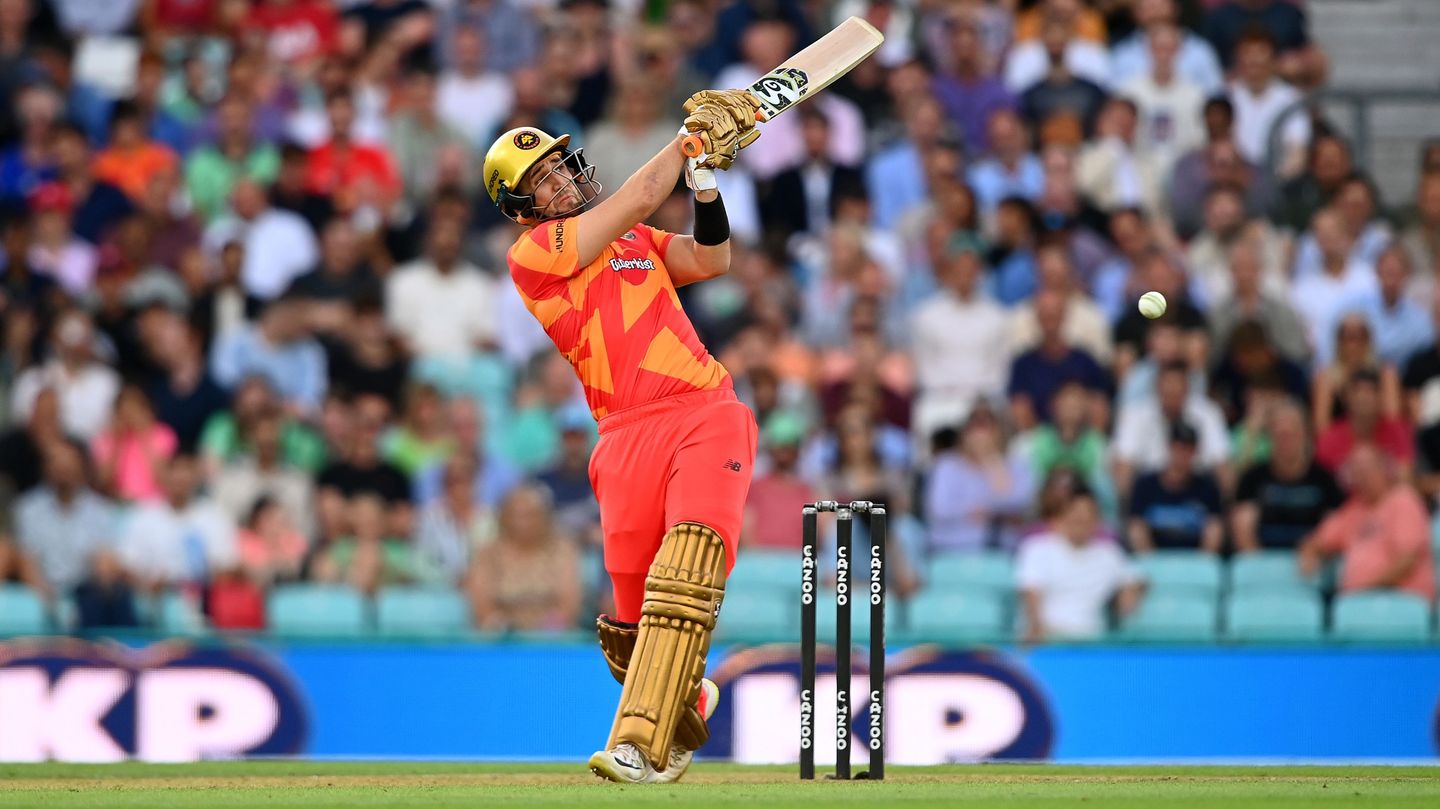 Liam Livingstone has hit the most sixes in The Hundred history