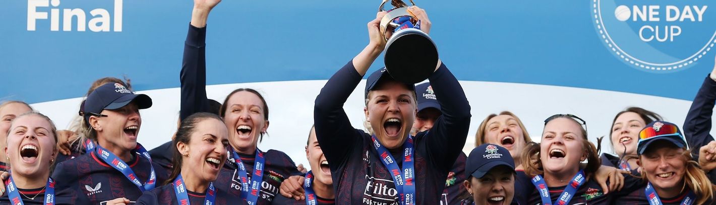 Lancashire Women win the 2025 Metro Bank One Day Cup