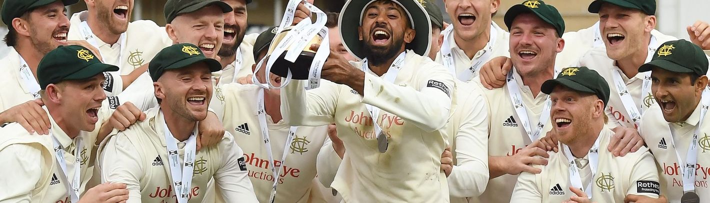 Nottinghamshire lift the 2025 Rothesay County Championship