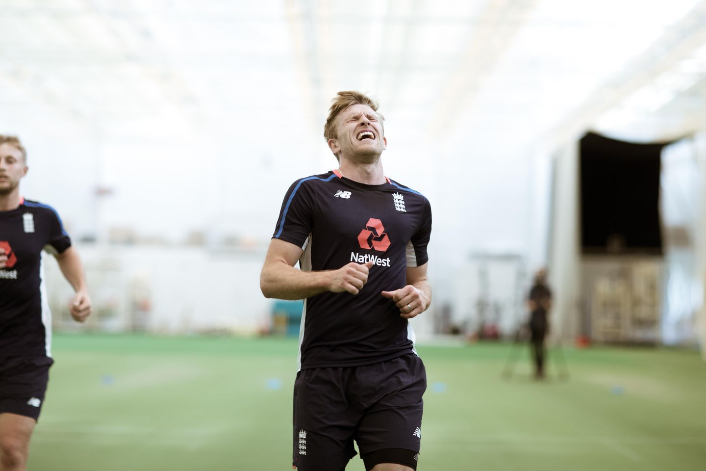 David Willey feels the pain during the yo yo test